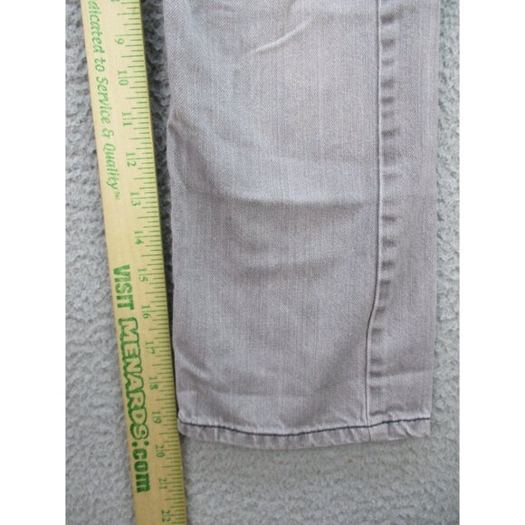 Levis 505 Jeans Boys Size 8 Regular Denim Youth Straight Gray Classic Pants - Picture 5 of 10